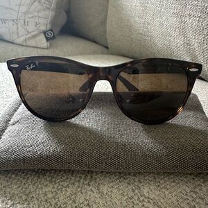 Ray-Ban Wayfarer II RB2185 Brown Classic Sunglasses Polarized Unisex